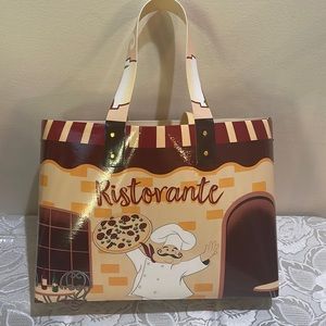 Handcrafted Vinyl Tote Bag